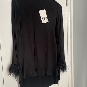 Zara black dress